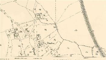 The northern part of the village in 1925